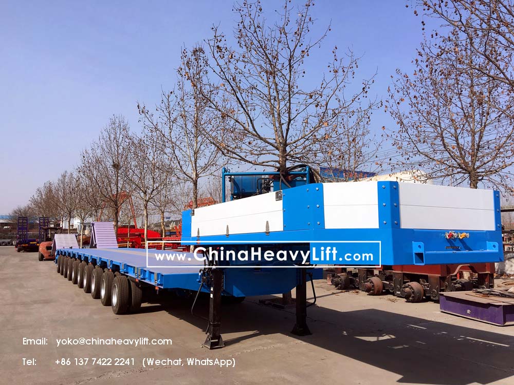 Goldhofer Hydraulic Extendable Lowbed Semi Trailer from Chinaheavylift